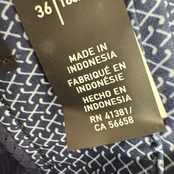 Polo Ralph Lauren RLX Men 36 Shorts Navy Golf Concept Water Repellent - Picture 10 of 13